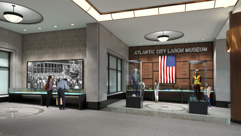 Just in time for Labor Day, an Atlantic City museum about workers